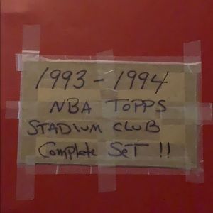 360 NBA cards from 1993-1994
